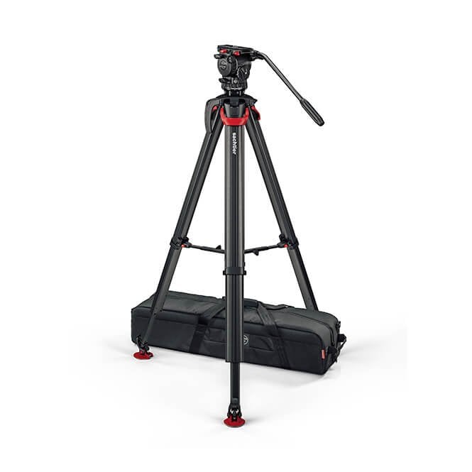 Sachtler Aktiv6 Sideload with Flowtech75 MS Tripod System