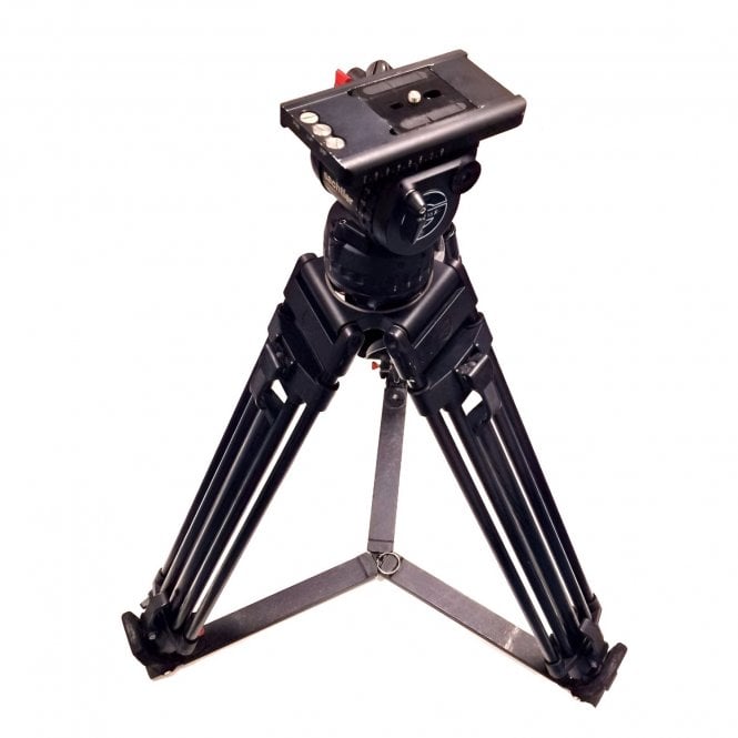 Sachtler  Video 15 SB tripod system with Carbon eng legs, used