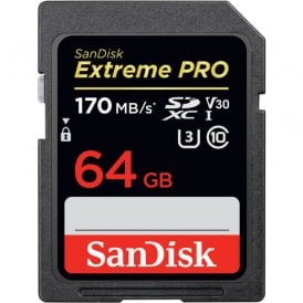 64GB Extreme PRO UHS-I SDXC Memory Card
