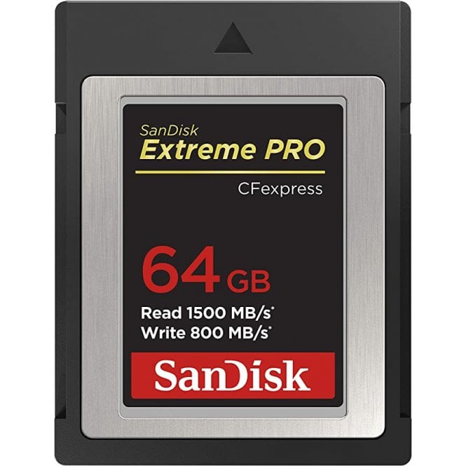 Sandisk SDCFE-064G-GN4NN Extreme PRO CFexpress Memory Card 64GB