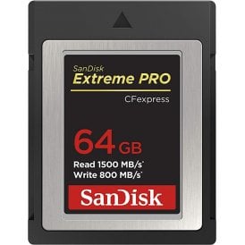 SDCFE-064G-GN4NN Extreme PRO CFexpress Memory Card 64GB