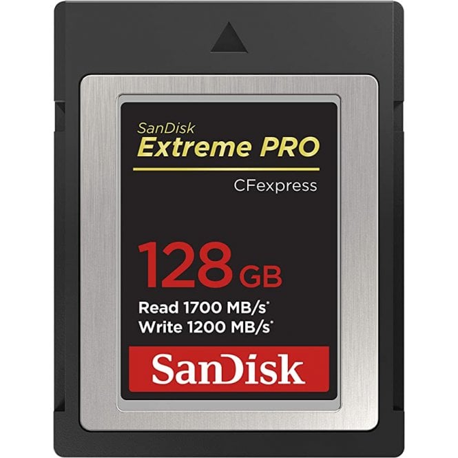 Sandisk SDCFE-128G-GN4NN Extreme PRO CFexpress Memory Card 128GB