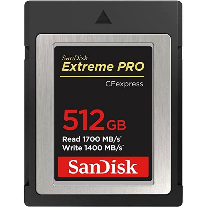 Sandisk SDCFE-512G-GN4NN Extreme PRO CFexpress Memory Card 512GB