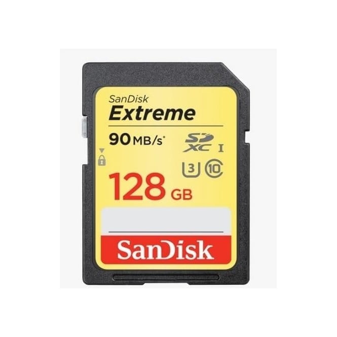 Sandisk SDSDXNF-128G-GNCIN Extreme SDXC Card 128GB