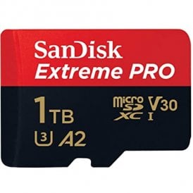SDSQXCD-1T00-GN6MA Extreme PRO microSDXC 200MB/s and 140MB/s A2 C10 V30 UHS-I U3 - 1TB