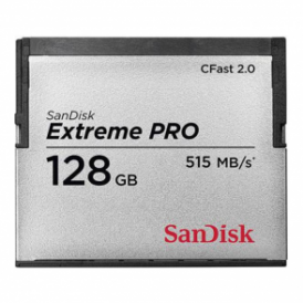 SDCFSP-128G-G46 128GB CFast 2.0 Extreme Pro Memory Card, Ex Display