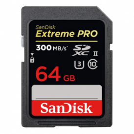 SDSDXPK-064G-GN4IN Extreme Pro SDXC 64GB - 300/MB/s UHS-II