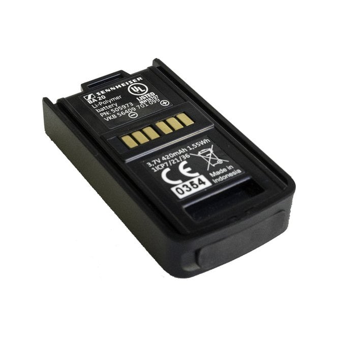 Sennheiser BA 20 Recharging Battery Pack for AVX EKP