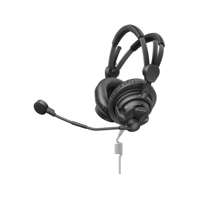Sennheiser  HMD 27 Dual-Ear Around-Ear Broadcast Headset with Dynamic Microphone (No Cable)