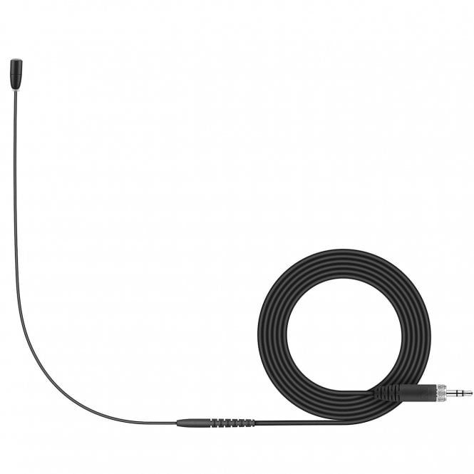 Sennheiser HSP ESSENTIAL OMNI-BLACK-3-PIN Neckworn Microphone with 3-Pin LEMO Connector (Black)