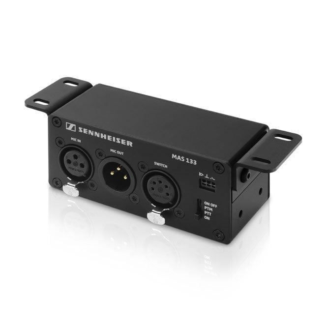 Sennheiser MAS 133 Inline Logic Box with XLR Mic In and Out with Switch