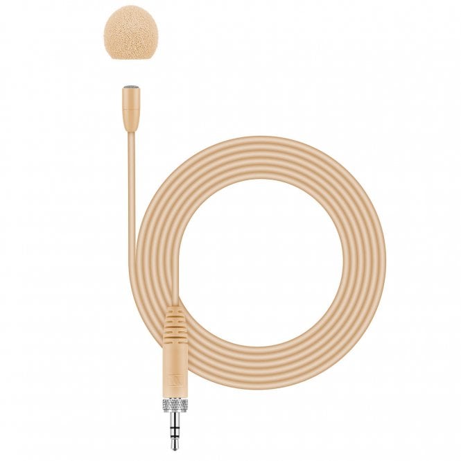 Sennheiser MKE ESSENTIAL OMNI-BEIGE Lavalier Microphone, 3.5mm Jack