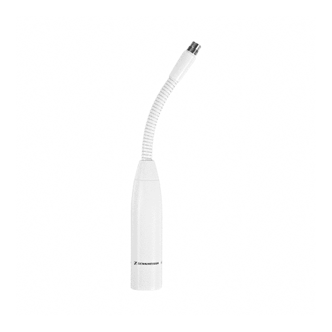 Sennheiser MZH3015W Installed Sound Gooseneck Microphone (White)