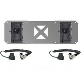 2 x V-Mount Battery Plates and Cable Kit for Atomos Sumo