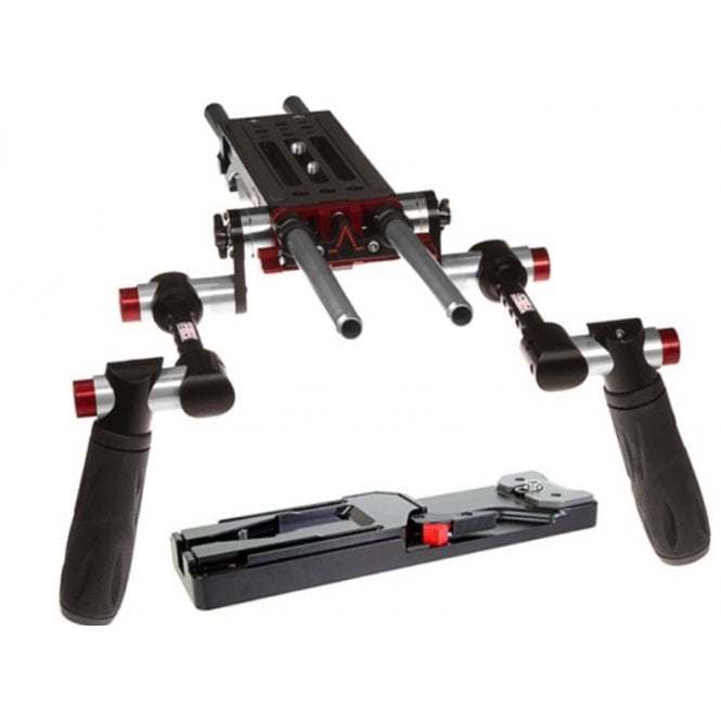 Shape  7000 v-lock quick release baseplate (BP0008) tripod plate and double quick handle rosette