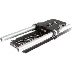 ARRI Standard Bridgeplate and 12" Dovetail Plate with 19mm Rods