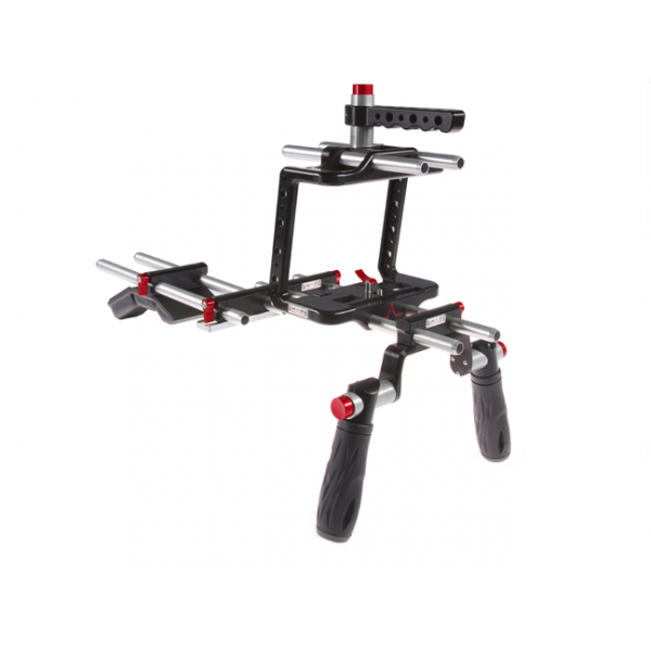 Shape Offset Camera Rig Shape Blackmagic Shoulder Mount Offset Camera Rig