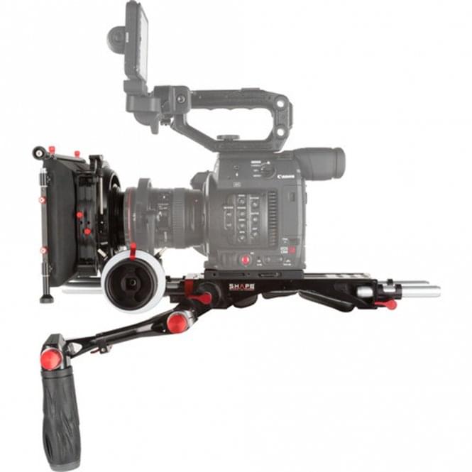 Shape C200 Canon Camera Bundle Rig with Follow Focus Pro & 4 x 5.6