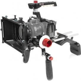 Cage Kit with Matte Box & Follow Focus for Blackmagic Pocket Cinema Camera 4K