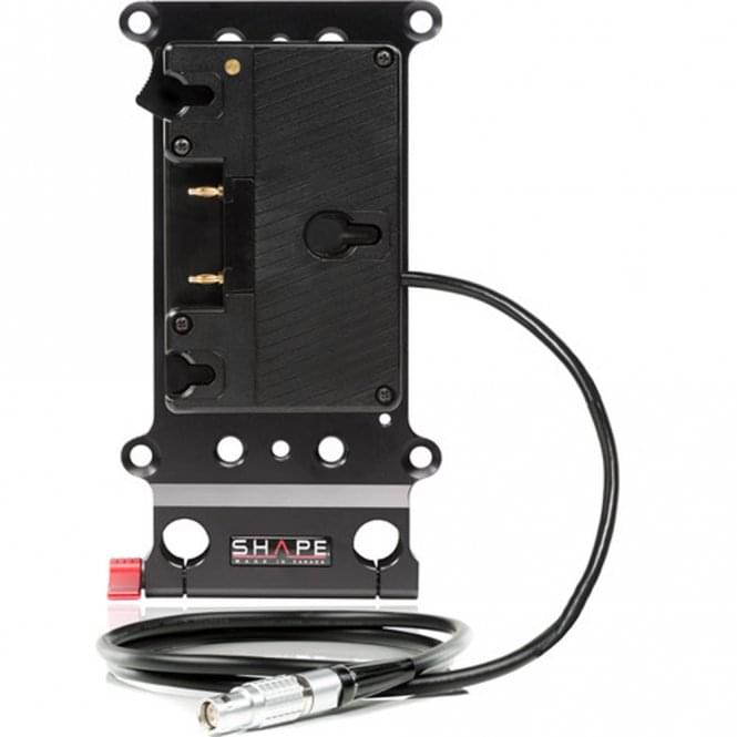 Shape Cheese Plate and Gold Mount Battery Plate for RED Camera