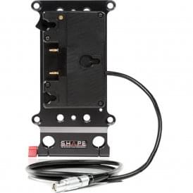 Cheese Plate and Gold Mount Battery Plate for RED Camera