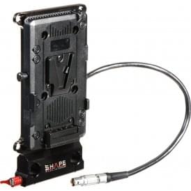 Cheeseplate V-Mount with 15mm Rod Bloc for Canon C300 Mark II