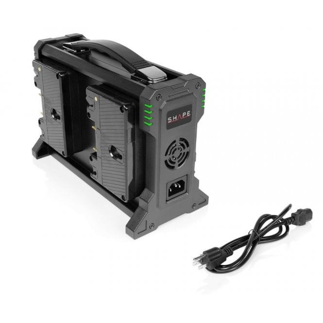Shape  Full Play intelligent 4-channel gold-mount lithium-ion battery charger