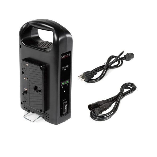 Shape  Full Play intelligent dual gold-mount lithium-ion battery charger