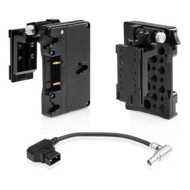 Shape  Gold Mount pivoting battery plate for Red Komodo