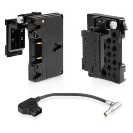 Shape Shape Gold Mount pivoting battery plate for Red Komodo
