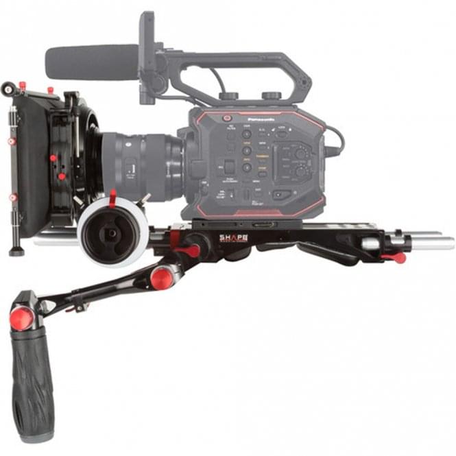 Shape Panasonic AU-EVA1 Camera Bundle Rig with Follow Focus Pro and 4 x 5.6