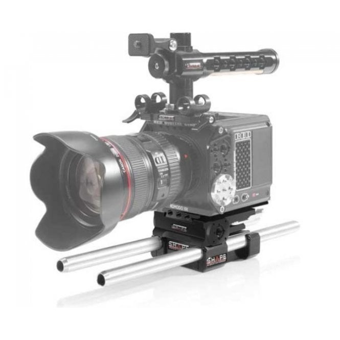 Shape  Red Komodo 15mm Lightweight Baseplate