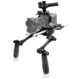 Shape Red Komodo Camera Cage and Shoulder Baseplate with Handles