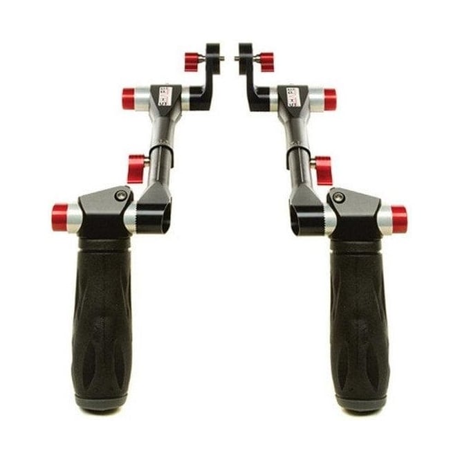 Shape Telescopic Handles with ARRI Rosettes (Black & Red)