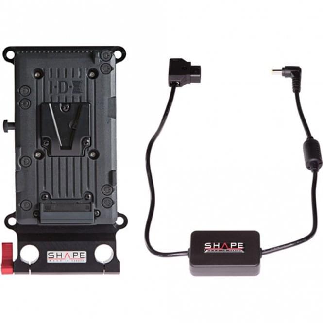Shape V-Mount Battery Cheese Plate for Panasonic AU-EVA1 & Sony FS7/FS5