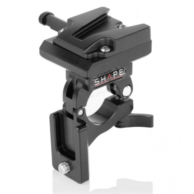 Shape  V-mount battery dock clamp for 25mm gimbal handlebar