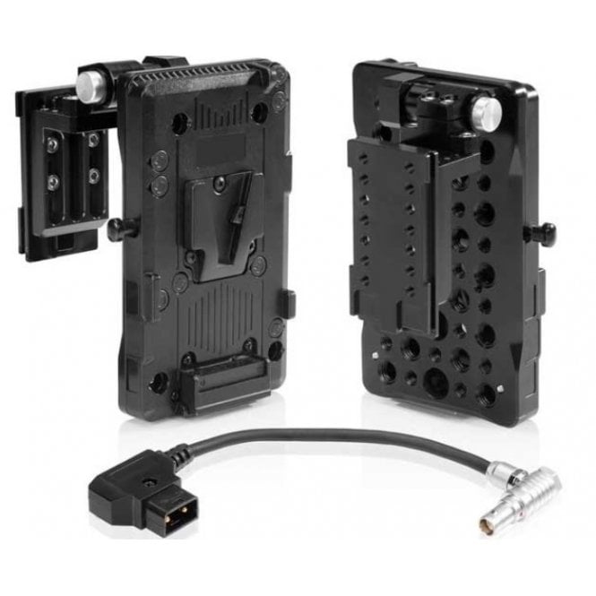 Shape  V-mount pivoting battery plate for Red Komodo