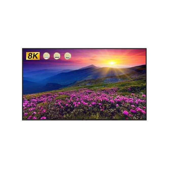 Sharp 70" 8K LV-70X500E with Peerless AV TV stand, used