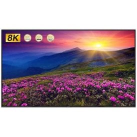 Sharp 70" 8K LV-70X500E with Peerless AV TV stand, used