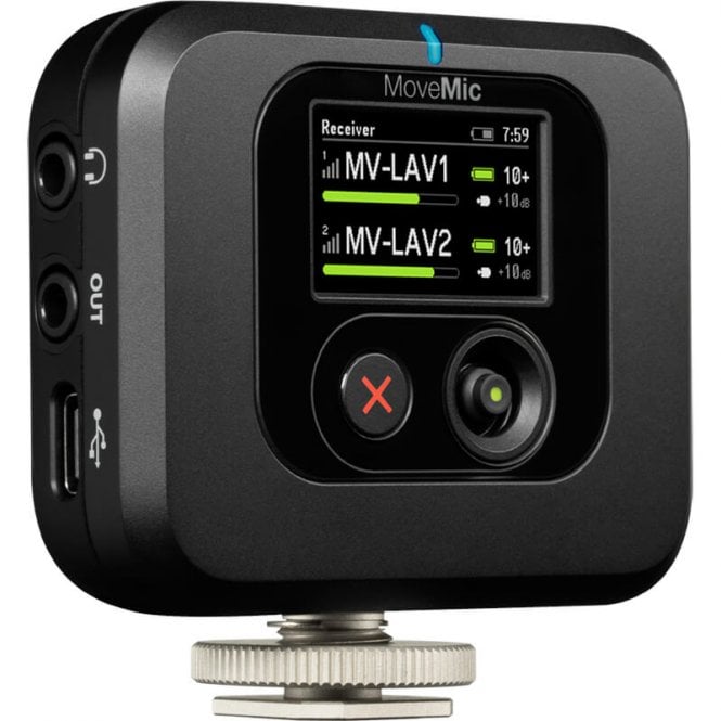 Shure  MoveMic 2-Channel Wireless Receiver Only