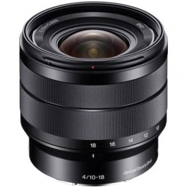 10-18mm f/4 OSS Alpha E-mount Wide-Angle Zoom Lens