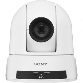 1080p Desktop & Ceiling Mount Remote PTZ Camera - White