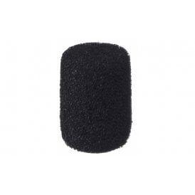 12 Black urethane windshields for ECM-88 series of lavalier microphones