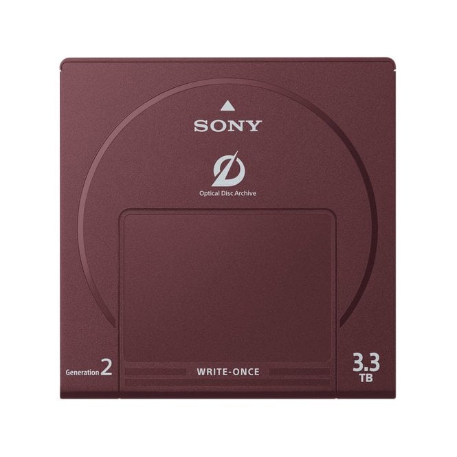 Sony 3.3TB Write-Once Optical Disc Cartridge