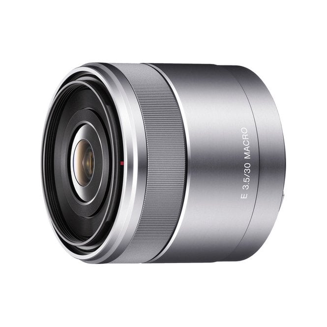 Sony 30mm f3.5 Macro Lens (Silver) - E Mount
