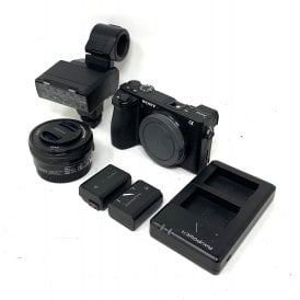 Sony A6500 premium E-mount Camera with XLR mount, used