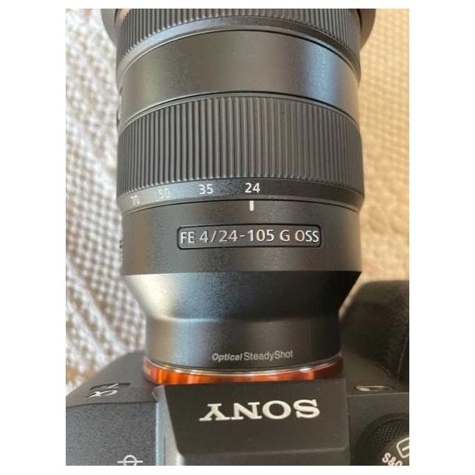Sony  a7S MK III w/ FE 24-105 mm F4 G OSS Lens, used