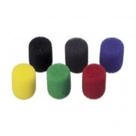 Colour Windscreens Pack for ECM-88 Series Lavalier Mics
