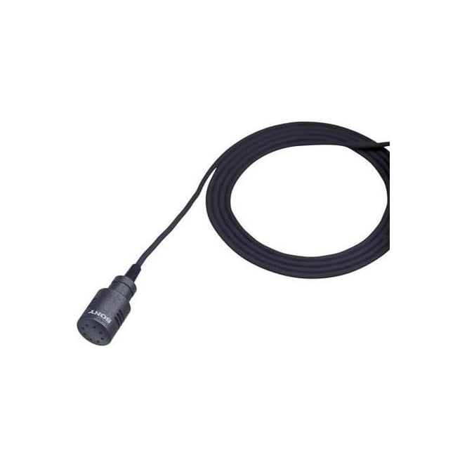 Sony ECM-166BC Uni-Directional Lavalier Electret Condenser Microphone