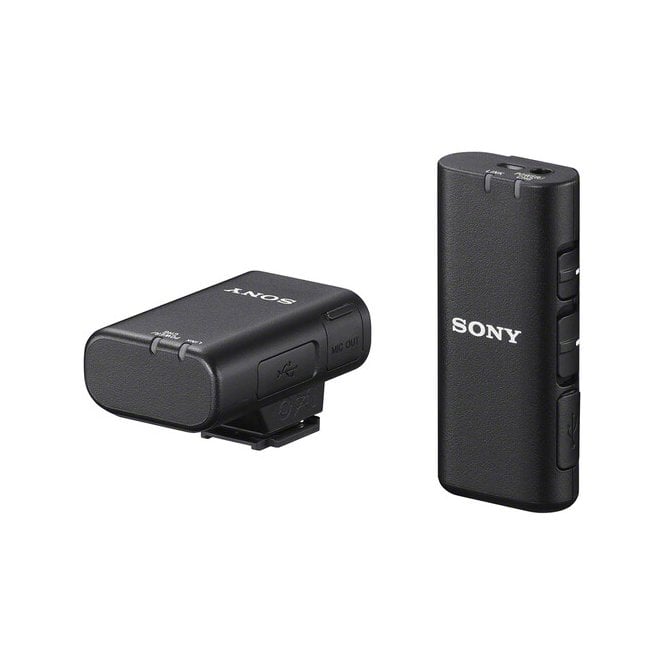 Sony ECM-W2BT Wireless Microphone with Bluetooth and Shoe Mount